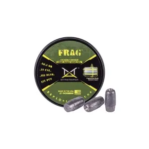 AirMarksman Frag Hollowpoint Boat Tail Slugs .218 Cal, 40.1gr - 125ct 0.22