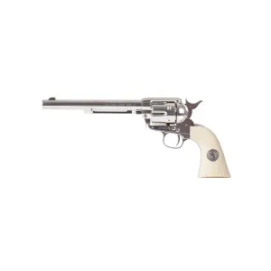 Limited Edition Colt 7.5" CO2 Pellet Revolver, Nickel 0.177