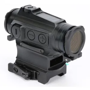 Holosun Micro Red Dot Sight HE515CM-GR Elite - Green Circle Dot/Solar Panel/QD Mount