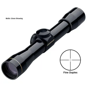 BLEMISHED Leupold FX-I Rimfire Scope - 4x28 Fine Duplex Reticle 1" Tube Matte