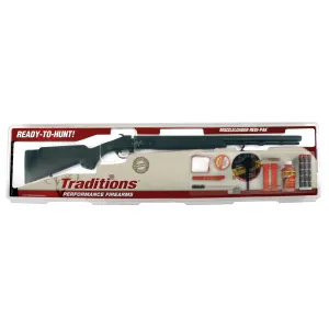 Traditions Redi-Pak Buckstalker XT Muzzleloader .50 cal Black/Blued