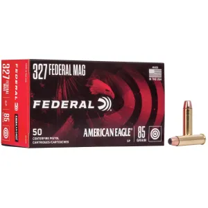 Federal American Eagle Handgun Ammunition .327 Mag 85 gr SP 1400 fps 50/ct
