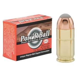 Glaser Pow'RBall Handgun Ammunition  .380 ACP 70 gr JHP 1100 fps 20/box