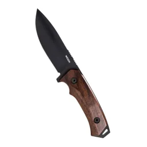 WOOX Rock 62 Fixed Blade Knife 4/1/4" Drop Point Blade Walnut