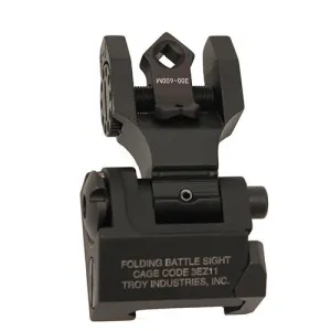 Troy Industries Troy Dioptic Folding Sight, Tritium -Black