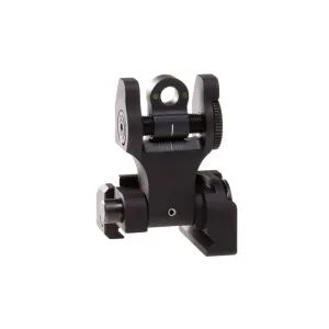 Troy Industries Rear Tritium Battle Sight - Black