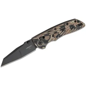 Hogue Deka ABLE Lock Folder: 3.25" Wharncliffe Blade - Black Cerakote Finish, G-Mascus Dark Earth G10 Frame