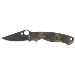 SPYDERCO PARA-MILITARY2 CAMO G10 PLN