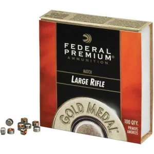 Federal Premium Gold Medal Centerfire Primers-Large Magnum Rifle Match