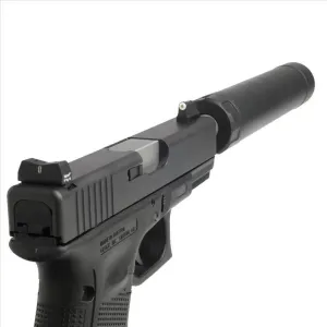 XS Sight Systems DXT Big Dot Tritium Express Set - Glock Suppressor Hgt 20,21,29,30,30S,37,41