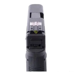 Meprolight FT Circle-Dot Rear Sight Fits Glock - Green