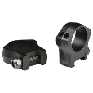 Warne 2-Piece Picatinny Style Mountain Tech Scope Rings 1" Ultra High - Matte