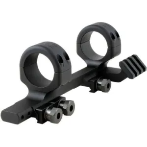 DNZ Freedom Reaper Forward Ring Picatinny Rail Mount with 45DAR 1" Black 1-piece