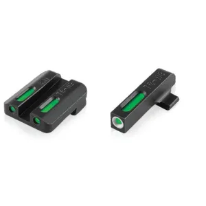 Truglo TFX Pro Tritium/Fiber-Optic Day/Night Sight - Walther CCP - Orange Outline Front/Rear Green