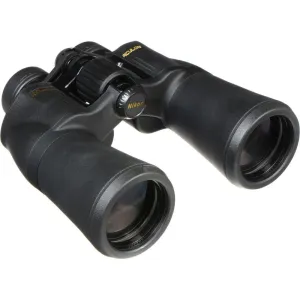 Nikon Aculon A211 Binoculars - 12x50mm BaK-4 Porro Prism Black Rubber-Coated