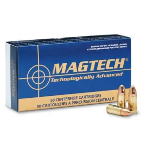 MagTech Handgun Ammunition .357 Mag 158 gr JSP 1236 fps 50/ct