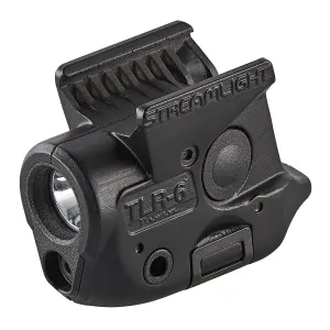 Streamlight TLR-6 Rail-Mounted Tactical Light with Integrated Red Aiming Laser - Sig Sauer P365