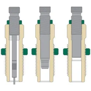 Redding Titanium Carbide Pistol Die Set 9mm Luger