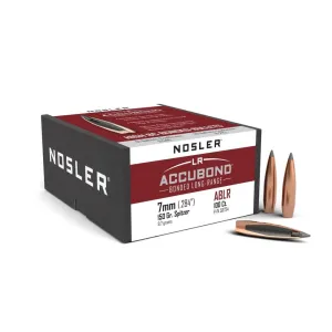 Nosler AccuBond Long Range Rifle Bullets 7mm .284" 150 gr SPT-ACB 100/ct