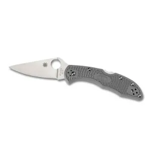 SPYDERCO DELICA4 FFG PLAINEDGE GREY