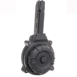 ProMag Handgun Magazine Drum Black Polymer For Glock 22 / 23 .40 S&W 50/rd