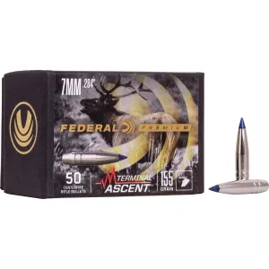FEDERAL .284 CALIBER 155GR TERMINAL ASCENT COMP BULLET 50RD
