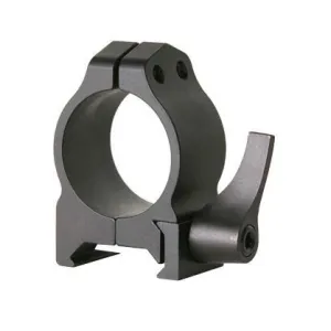 Warne Maxima Quick Detach Scope Rings - 1" Low, Matte
