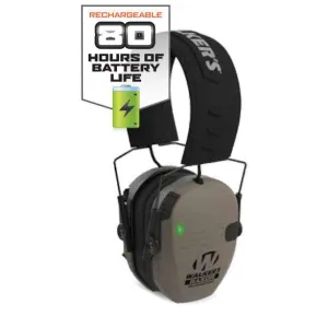 Walker's Razor Rechargeable Muff - Flat Dark Earth 23 NRR