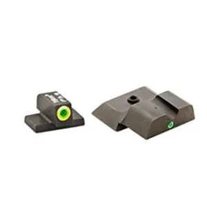 Green Tritium Lime Green Lumi Outline/Green Single Dot for S&W M&P Shield