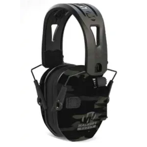 Walker's  Razor Tacti-Grip Ear Muffs -Camo Gray 23NRR