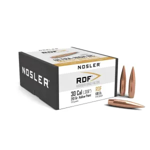 Nosler RDF Rifle Bullets .30 Cal .308" 210 gr HPBT 100/ct