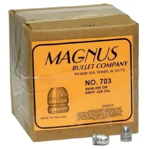 Allstar/Magnus Bullets .44/.40 Cal .428" 200gr RNFP 500/ct