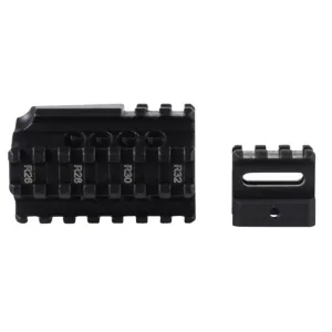 Kel-Tec RFB Quad Rail & Riser Set Black