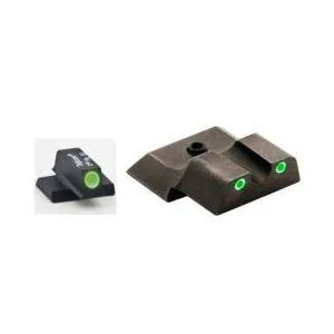 Green Tritium Outline White/Green Single Dot for S&W M&P Shield