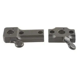 Leupold 2-Piece Quick Release (QR) Base - Savage 10/110 Round Rear Receiver, Matte Black