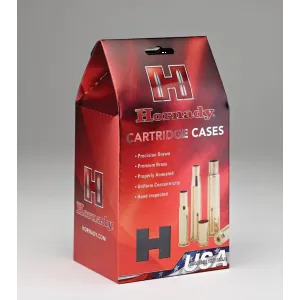 Hornady Unprimed Brass Rifle Cartridge Cases .30 Nosler 20/rd