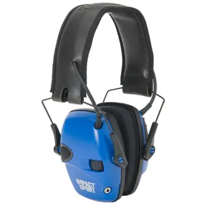 Howard Leight Impact Sport Electronic Ear Muffs 22db Blue