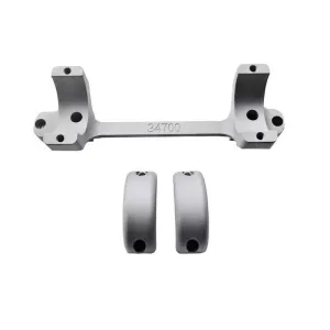 DNZ 1-Piece Gamer Reaper Scope Mount - Remington 700 Long Action High - Silver
