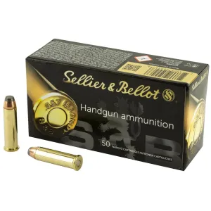 Sellier & Bellot Pistol & Revolver Ammo .357 Mag 158 gr SP 50/ct