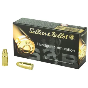 Sellier & Bellot Pistol Ammo .357 Sig 140 gr FMJ 50/ct
