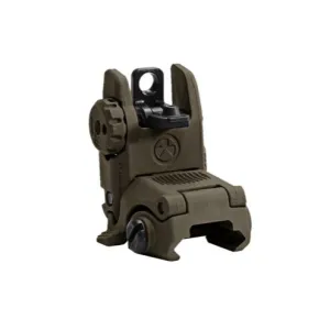 Magpul  MBUS Back Up Sight  Generation II  Fits Picatinny  OD Green   Rear  Flip Up MAG248-OD