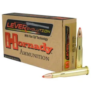 Hornady Leverevolution Rifle Ammunition .25-35 Win 110 gr FTX 2425 fps 20/ct