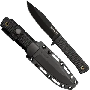 Cold Steel SRK Compact Fixed Blade Knife Kray-Ex - 5" Blade Black