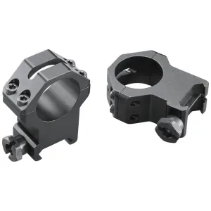 Weaver 4-Hole Skeleton Aluminum Scope Rings 1" XX-High Matte
