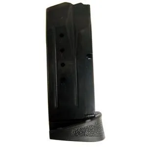 Smith & Wesson M&P9 Compact Handgun Magazine w/Finger Rest Blued 9mm Luger 10/rd