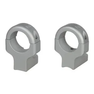 DNZ  Game Reaper 2     2-Piece Ringmount (2 screws) - 1" High, Silver Fits Howa 1500, Mossberg 100ATR, 4X4, MVP, Weatherby Vanguard, Remington 700,721,722,7