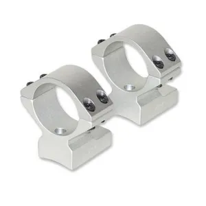Talley Lightweight Alloy Mount Combo - Silver 1" Medium, Kimber 8400