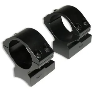 Talley Lightweight Alloy Scope Mounts - Black Anodized - 1" - Medium, Remington 700-721-722-725-40X
