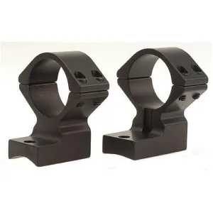 Talley Lightweight Alloy Scope Mounts - Black Anodized 1" - High, Remington 700-721-722-725-40X