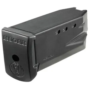 Ruger Handgun Magazine W/Extended Finger Plate for SR40C .40 S&W 9rds Black